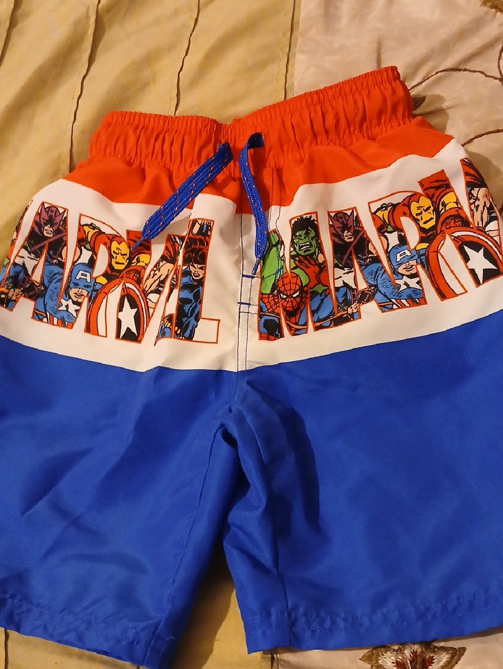Boys Marvel Swim Trunks